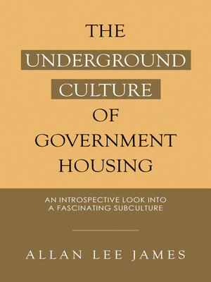 cover image of The Underground Culture of Government Housing